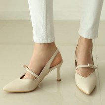 보가 여성용 루이상스 슬링백 힐 7cm 22ss7126