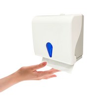 주방 욕실 심플 네모 종이타올케이스, 1개