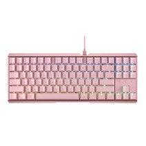 CHERRY 기계식 키보드 저소음적축, MX BOARD 3.0S TKL RGB, 핑크