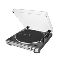 오디오테크니카 자동 벨트 드라이브 턴테이블, AT-LP60X(건메탈)