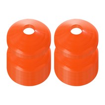 블럭마트 접시콘 100p, 오렌지