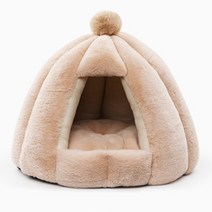 고양이 강아지 폼폼 이글루 하우스, 베이지