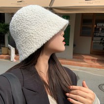 빅걸스토리 여성 따뜻한 데일리 뽀송 벙거지