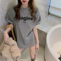 여성용 크롤리 반팔 티셔츠