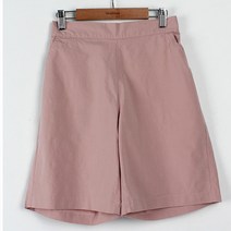 빼빼 여성용 피크 허리뒷밴딩 면스판 반바지