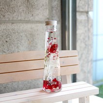 더봄 하바리움 프리저브드플라워 무드등, 레드수국 화이트안개