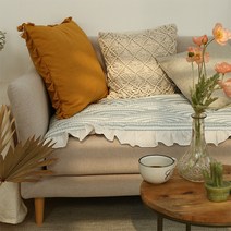 아망떼 폴라리스 시어서커 리플 프릴 쇼파패드