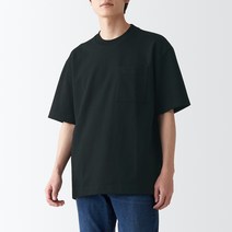 무인양품 남성용 이중 편직 티셔츠 ABA19ZZZ