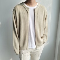 제이에이치스타일 남성용 투웨이 니트 집업 가디건 JHROK460