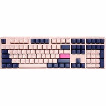 Ducky ONE 3 PBT 이중사출 한글 스피드실버축 분류 기계식 키보드, 일반형, Night Pink Full