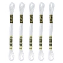 브랜드얀 DMC 자수실 25번 면사 5p, B5200, 8m