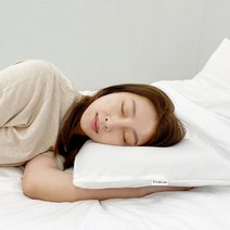 바디연구소 스르륵 베개 2p, 크림화이트, 2개