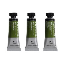 신한화구 전문가 과슈 3p 모스 그린 A, 15ml, 1색