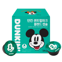 던킨도너츠 디즈니 센트럴파크 블렌드 캡슐커피 돌체구스토 호환, 8.5g, 12개
