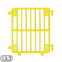 싼 반려동물철망 플라스틱 3묶음 보더콜리 디자인, 상세페이지 참조, 색상_옐로우