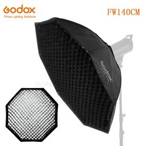 소프트박스 Godox-소프트 박스 AD600PRO AD400PRO 와 같은 스튜디오 플래시용 95cm 120cm 140cm 팔각형 벌집 격자 소프트 보웬 마운트, 한개옵션0