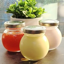 유리병 미니볼 유리병볼100ml(실버) bottle