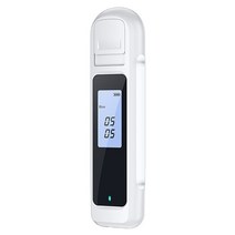 음주측정기 호흡 테스터 비접촉 usb 충전식 음주 측정기 usb 디지털 화면이 있는 충전식 정확한 테스터, 하얀, 01 white