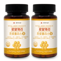 백세식품 로얄제리 프로폴리스정 500mg x 100정 HACCP 인증제품, 2병