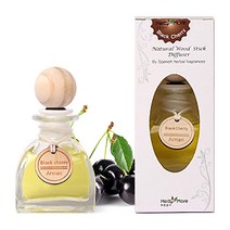 허브모아 우드 차량용 방향제 디퓨저 본품 or 리필, 1개, 02 블랙체리 본품50ml