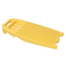 돌빨래판 나무 대형 빨래판 세탁물 용 핸드 워시 보드 높은 인성 가정용 두껍고 미끄럼 방지, 01 YELLOW