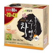 가벼운 간편 가정용 전통찻집 옥수수수염차 티백 개운 물대용 구수한 가벼운맛 식후습, 상세페이지참조
