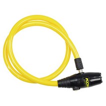코 미네 KOMINE 오토바이 알람 와이어 헬멧 잠금 Alarm Wire Helmet Lock 09-124 LK-124, 1개