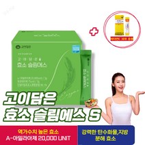 인절미 발효효소 분말 스틱 탄수화불 지방 분해 효소 역가수치 높은 곡물 발효 효소 a-아밀라이제 20000, 2박스(4개월)