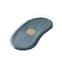 다도 쟁반 돌 차판 티트레이 차탁 플레이트 서빙 주기, 레드 60cm 폭 30cm