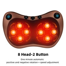 전신안마기 어깨 진동 목 의자안마기 허리 마사지기, 8-2 베개 자석