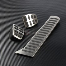골프카운터 골프악세서리자동차 스타일링 페달 폭스바겐 골프 5 6 MK5 MK6 Scirocco CC Passat B6 B7 Shar, 10 MT 3pcs