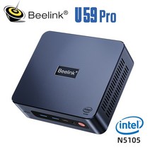 미니 pc 컴퓨터 Beelink-U59 PRO 윈도우즈 11 미니 PC 인텔 세대 N5105 8GB 500GB M.2 SATA SSD 2.9Ghz BT, 해외공급사, AU, 05 16GB 1TB_02 AU
