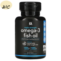 JHC[구매대행] 스포츠 리서치 오메가3 rTG EPA DHA 1250mg 30캡슐 1병, 1개, 30개