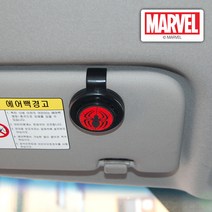마블 썬바이져 클립형 방향제 스파이더맨 스위트헤븐향, 1개