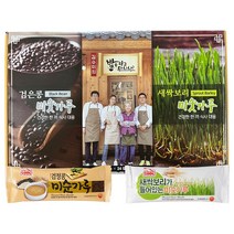 홍푸드 식사대용 새싹보리 검은콩 미숫가루 선식 24개입
