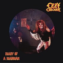 오지 오스본 Ozzy Osbourne Diary Of A Madman LP 음반 바이닐 레코드 앨범