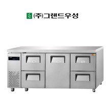 우성 1800 카페형 서랍식 냉장고 간냉식 업소용 GWFM-180DT-4S