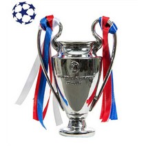 UEFA 유럽 챔피언스리그 챔스 축구 우승팀 트로피컵 빅이어 사이즈별 첼시 레알 뮌헨, 50cm 메탈 빅 이어 골드(무료 인쇄)