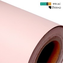 방염_현대엘앤씨 인테리어필름 무광시트지 연핑크 S217_방염