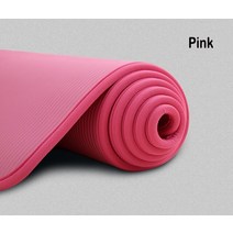 요가 매트 10mm 피트니스 매트 지압 매트 judo mat yogamatt 두꺼운 운동 운동 매트 명상 마사지 패드 babi play mat, 분홍색