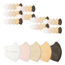 참이누리 OK마스크 V라인버전 컬러믹스 초소형 유아용 아기용 50매, 5매입, 10팩