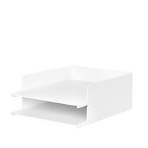 병원 예진질문지 설문지보관 2단서류트레이 진료실 결재함 이면지 회사 A4