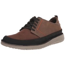 클락스Clarks 남자용 Brahnz 로우 옥스포드 다크 그린 가죽 7