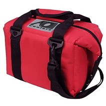 일본직발송 9. AO Coolers(에이오 쿨러) 캔버스 소프트 쿨러 6팩 각색 보냉 경량 아이스박스【일본 정규, One Size_레드, 상세 설명 참조0, 레드