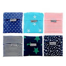 휴대용 장바구니 다용도 에코백 포켓 가방 접이식 시장바구니, 스타