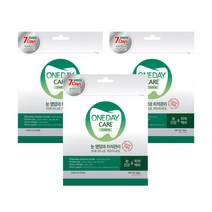 [유통기한 23.05.02] 원데이케어 덴탈껌 눈 15g 7p X 3팩, 단품