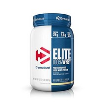 다이마타이즈 엘리트 웨이 프로틴 파우더 고메 바닐라 글루텐 프리, 907g, Gourmet Vanilla, 1개