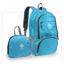 오십견 어깨통증 가벼운 여행 폴딩 백팩 작은등산백팩, 블랙