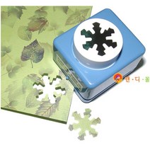 CARL 칼(CARL)모양펀치(CP-2) 95종모양(28mm) (1), 눈결정(Snow flake)