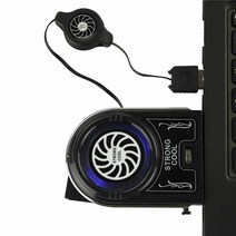 노트북 쿨링팬 게이밍 쿨러 발열 쿨링 패드 mini vacuum strong cool air extract usb 노트북 노트북 냉각 냉각기 팬 패드 qjy99, 검은 색